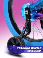 Genesis 18 Illusion Girl's Bike, Blue/Purple - Image 5