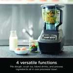 Mega Kitchen System, 72 oz. Pitcher, 8-Cup Food Processor, 16 oz. Single Serve Cup, 1500-Watt, Black - Image 6